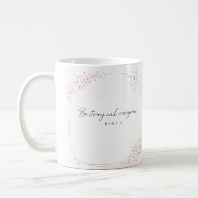Sei stark Becher Kaffeetasse (Links)