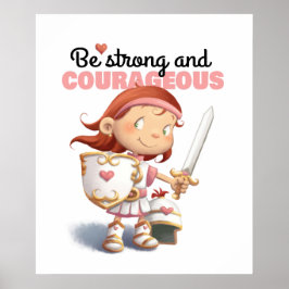 Sei stark im Herrn Poster