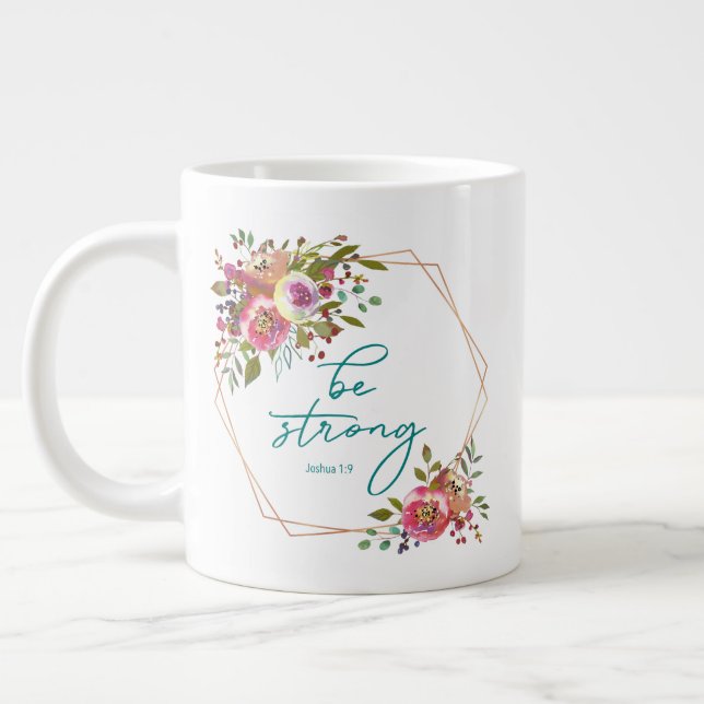 Sei stark Jumbo-Tasse (Links)