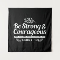 Sei stark und mutig – Josua 1:9 Bibelvers