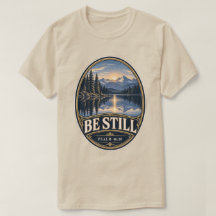 Sei still Bergsee Psalm 46,10