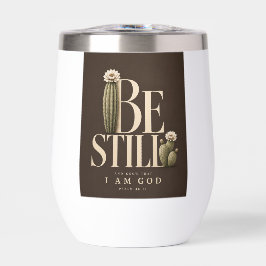 SEI STILL | Psalm 46:10 | Walnuss