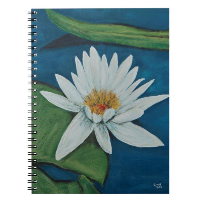 Sei still Spiral Foto Notebook Notizblock (Vorderseite)