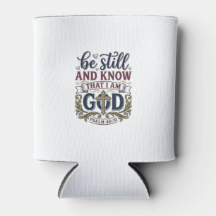Sei Still Und Erkenne Christlicher Psalm 460 Shirt Dosenkühler