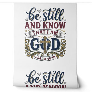Sei Still Und Erkenne Christlicher Psalm 460 Shirt Tapete