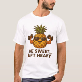 Sei süß, heb schwer Ananas Fitnessstudio Fitness l T-Shirt