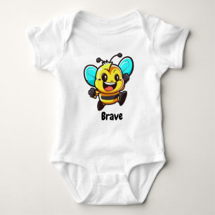 Sei tapfer Biene  Baby Strampler