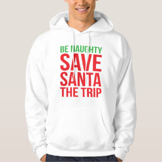 Sei unartig! Rett den Weihnachtsmann. Hoodie