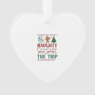 Sei unartig, rette Santas Reise, Lebkuchen-Weihnac Ornament