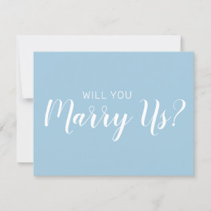 Sei unser Trauoffizier   Hochzeit Heirate Uns Stau Einladung