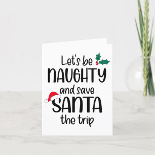 Sei unvorsichtig, um Santa Retten Weihnachten