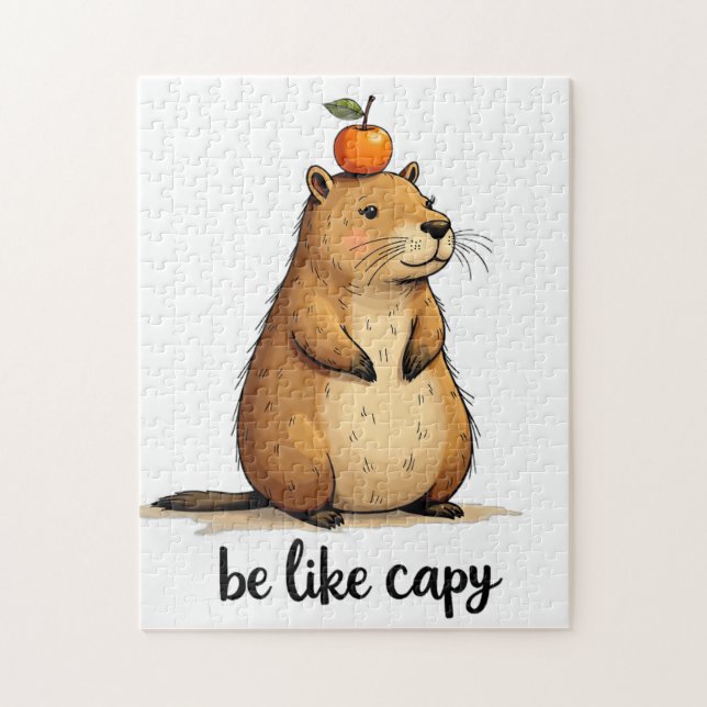 Sei wie Capy (Vertikal)