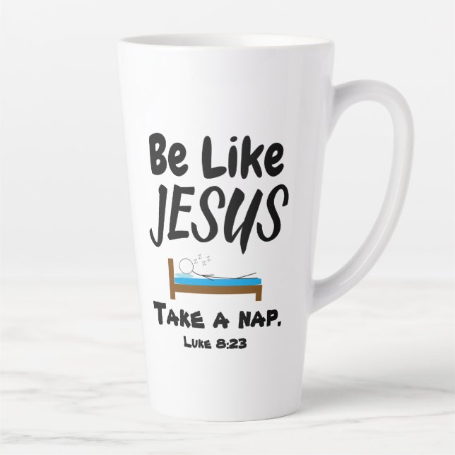 Sei wie Jesus Milchtasse (Rechts)