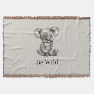 Sei Wild Koala Bär Safari Tier Decke