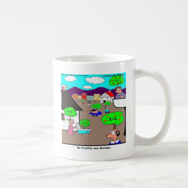 Seid fruchtbar und vermehrt euch lustig kaffeetasse (Rechts)