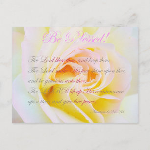 Seid gesegnet! postkarte
