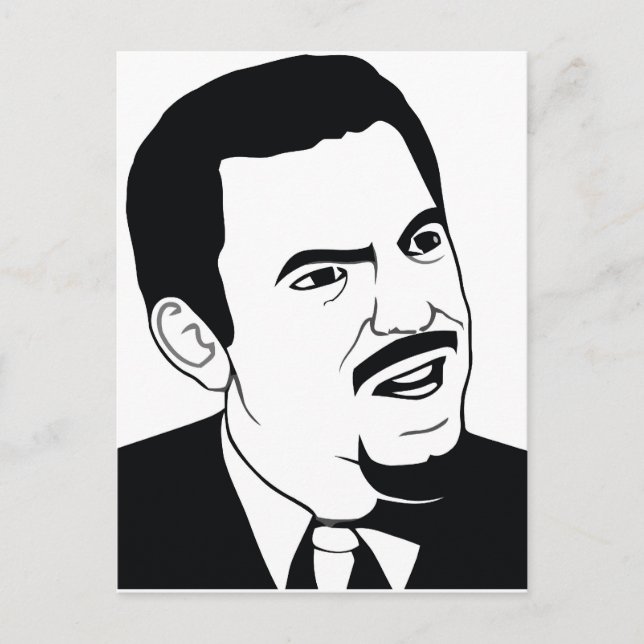 Seid ihr ernst? postkarte (Vorderseite)