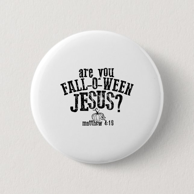Seid ihr gelandet, Jesus zu sein? Button (Vorderseite)