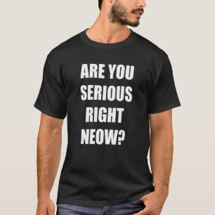 Seid ihr im Augenblick ernsthaft in Gefahr, gerade T-Shirt