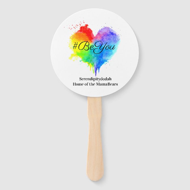 Seid ihr Papierlüfter? Fächer (Vorderseite)