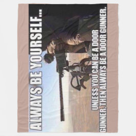 SEID IMMER SELBST FLEECEDECKE