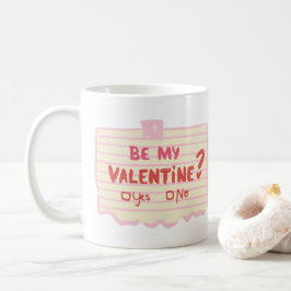 Seid mein Valentin? Kaffeetasse