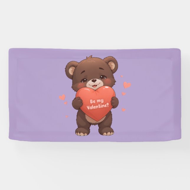 Seid mein Valentine? Banner (Horizontal)