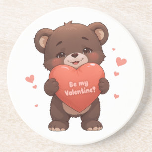Seid mein Valentine? Getränkeuntersetzer