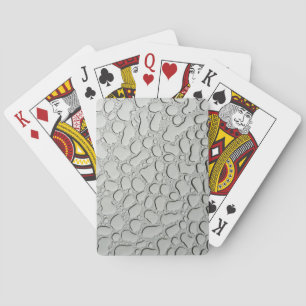 Seide auf Glasdach Spielkarten