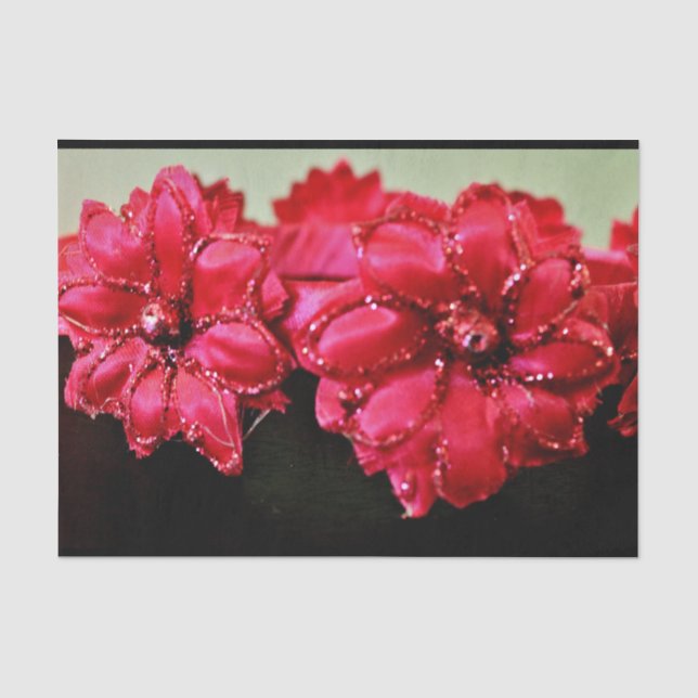 Seide-Blume Seidenpapier (Vorderseite)