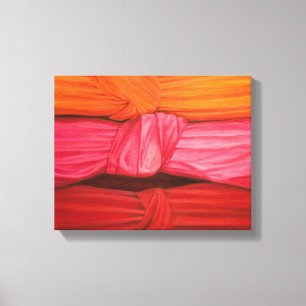 Seide knotet 2010 leinwanddruck