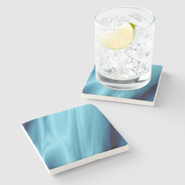 Seide Steinuntersetzer (Seitenansicht)