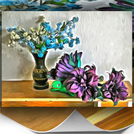 Seide und Maiskolben Blume 2190 Kunstdrucken Poster