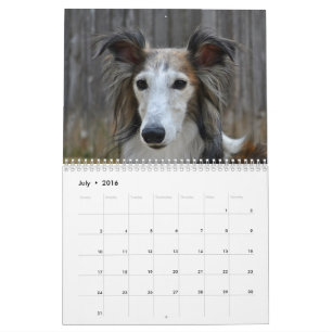 Seidener Windhound 2017 Kalender