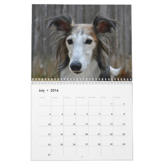 Seidener Windhound 2017 Kalender