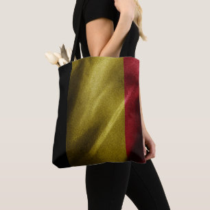 Seidenflagge in Belgien Tasche