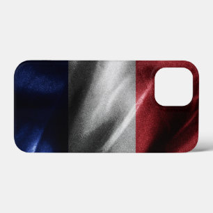 Seidenflagge in Frankreich Case-Mate iPhone Hülle