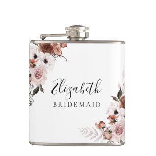 Seidenflor-Brautparty Flachmann