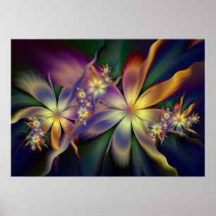 Seidenjuliaflowers Poster