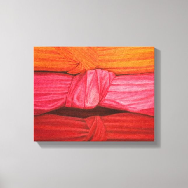 Seidenknots 2010 leinwanddruck (Vorderseite)