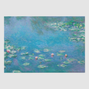 Seidenpapier: CLAUDE MONET: WASSERLILIEN Seidenpapier