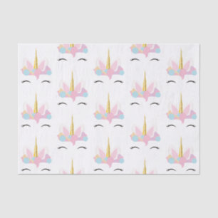 Seidenpapier des Einhorn-Muster- 
