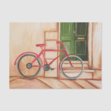 Seidenpapier des Fahrrad-Ölgemälde-10lb, weiß