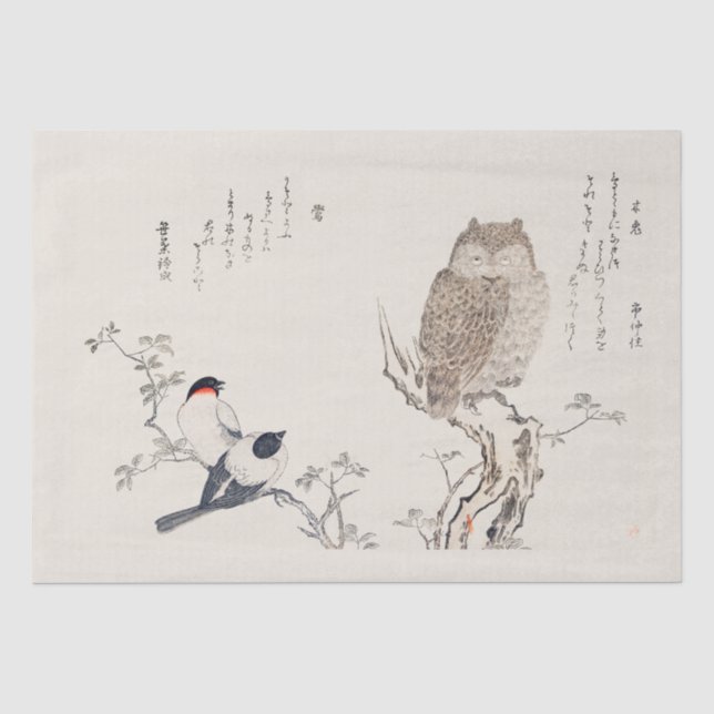 Seidenpapier: JAPANISCH: UTAMARO KITIGAWA 1806 Seidenpapier (Vorderseite)