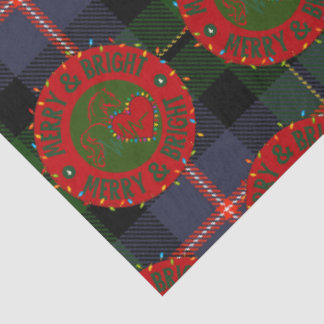 Seidenpapier mit Merry & Bright Design