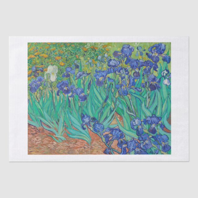 Seidenpapier: RISES 1889: VINCENT VAN GOGH Seidenpapier (Vorderseite)