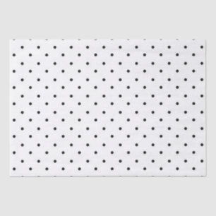Seidenpapier/schwarze Tupfen Seidenpapier