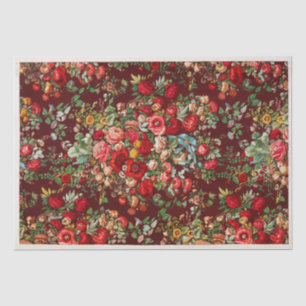 Seidenpapier: VINTAG CHINTZ PATTERN Seidenpapier