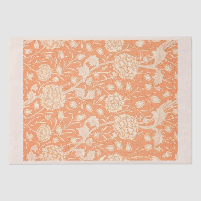 Seidenpapier: WILLIAM MORRIS : HONEYSUCKLE Seidenpapier (Vorderseite)