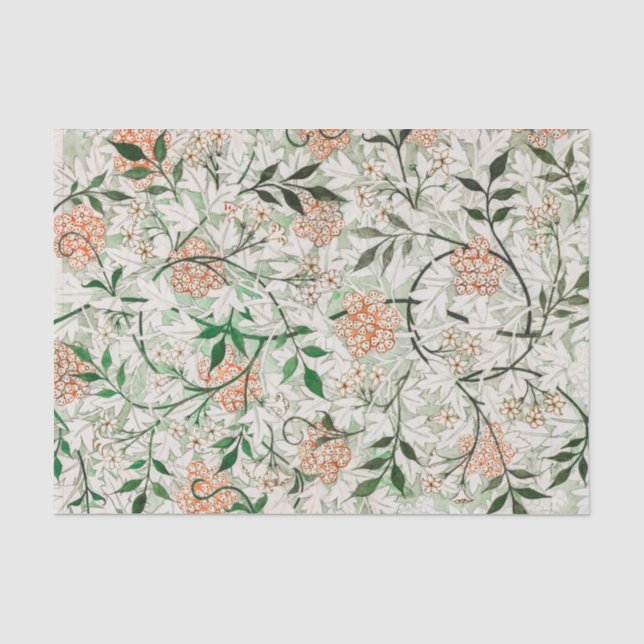 Seidenpapier: WILLIAM MORRIS : JASMINE Seidenpapier (Vorderseite)